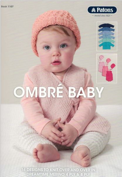 Patons - Patterns - Ombré Baby - 14 Designs in 4ply & 8ply - Yarning ...